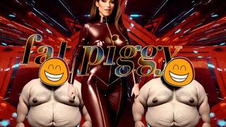 The Fat Slob's Humiliation - Piggy Perversion 14 min