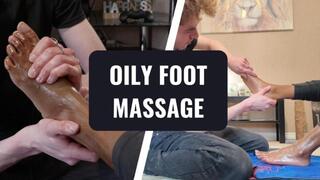 Sole Satisfaction: Goddess Nyx's Oily Foot Indulgence
