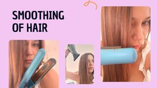 Smoothing of hair