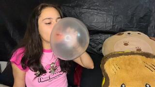 Trying bazooka for the first time