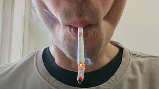 Smoking EVE 120s cheek hollowing drags 241124 SLOW