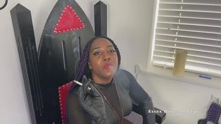 Human Ashtray & Human Furniture for two hot dommes