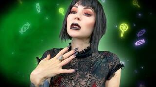 Sacred Sin : A Gothic Lover's Temptation - Black lips, face fetish, eye contact, POV