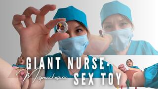 GIANT Nurse become tiny mans sex toy - Tiny Gangbang 1080P