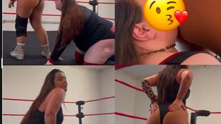 Total non stop Stinkfaces giantess vs BBW