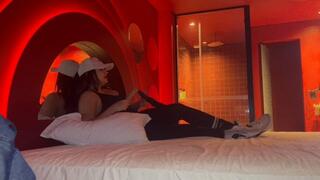 Mistress angel after training asked the maid to get water and was not very pleased with what she received