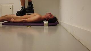 Trampling, CBT & Ballbusting with Chunky New Rock Boots - Mistress JulietteOu