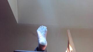 You have to look up at my dirty feet