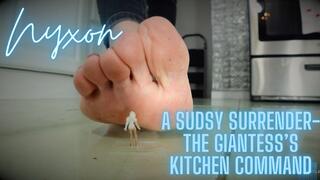 Nyxon A Sudsy Surrender- The Giantess's Kitchen Command 1080p MP4