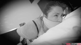 Lacey - Heavily Tied, Heavily Gagged & Vibed Alt HD ( BBW Bondage , Tape Gagged , Wrap Gagged , Rope Bondage , OTM Gag , Bound Orgasms , Hogtied , Hogtie )