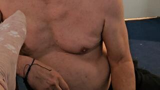 Luca is licking Keeta's feet again