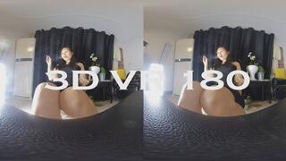 3D VR 180 degrees martina smoking