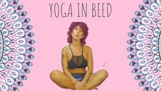 Yoga in bed