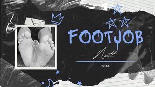 FOOTJOB WITH SMELLY FEET