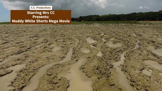 Muddy White Shorts Mega Movie