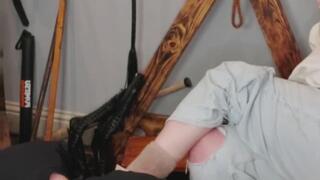 FootSlt's 1st time - Dirty trainer cleaning (pt1)