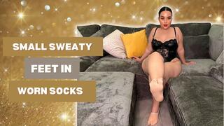 Sweaty Small Feet in Worn Socks – Foot Fetish