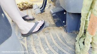 This backhoe was LONG OVERDO for my FOOT!