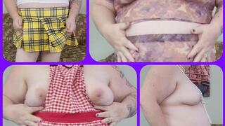 BBWGoddess Seraphina Modelling new clothes