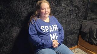 Katies very first spanking