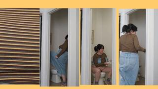 Peeing Touching Base Cold Hard Nips for Dessert