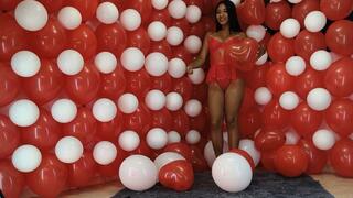 Part #1 Valentine's Day (masturbation and bursting balloons)
