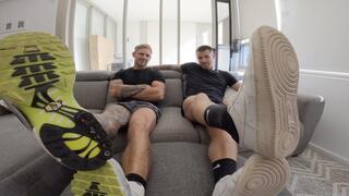 Phil and Jason - Foot Meet (POV Foot Worship)