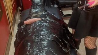 The Mummified CBT and tease session Part 2 of 8