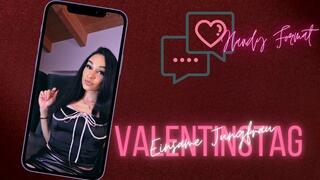 Valentinstag - einsame Jungfrau (Handy Format)