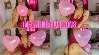 INFLATING BALLONS