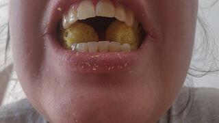 Cheesy Crunch Delight – Up-Close Chewing & Mouth Sounds