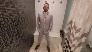 Soaking Down a Brand-New Full Suit With Dark Ale