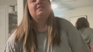 Too tight of jeans try on