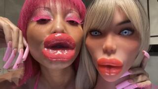RubyDollLipz's Lipstick #1+Soft Sex Doll Head