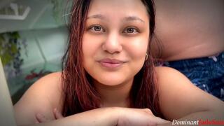 The Giant Couple’s Tiny Cucky Snack! Ft Jade Sun & Dominant Z - 4K