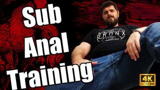 KingMarti: Sub Anal Training 4k UHD
