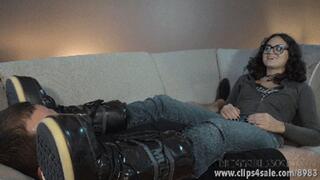 Dahlia's Sweaty Feet Challenge - Extended Version - Full HD 1080p Version