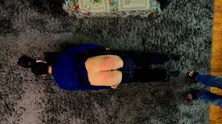 Chase strapped down and strapped