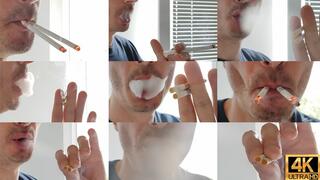 Smoking double EVE 120s and EVE 120s blue 010225 4K