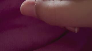 Picking at the dirt under my nails and the skin around them