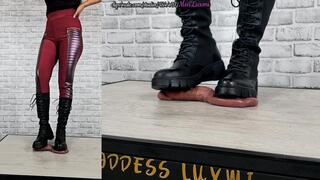 ENDLESS BALL SMASHING IN COMBAT STYLE BOOTS MULTI VIEW