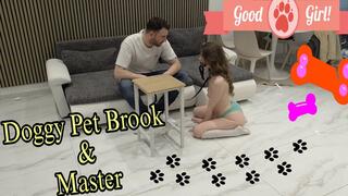 Doggy Pet Brook And Master