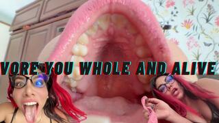 Vore POV- Eat you whole and alive