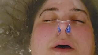 Fishy kisses hair wash