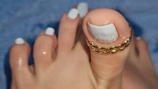 Toes and masturbation