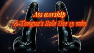 Ass worship A Tongue's Sole Use 13 min