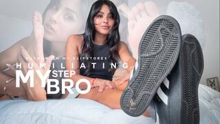 Perv Step-brother JOI - Mistress Enola - Verbal Humiliation, Blackmail - Self Worship - Countdown ( 4K )