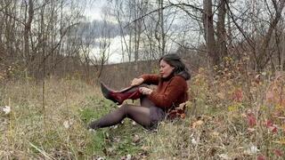 one boot hopping, stuck mg4