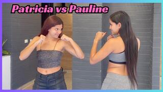 20 year old little sister vs 22 year old big sister - Two athletic women meet in the ring
