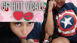 Sex video call with my girlfriend
